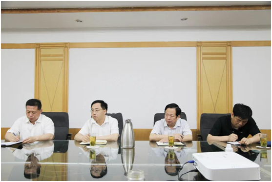 淄博市法院党组书记、院长梁久军来fun88乐天使集团调研